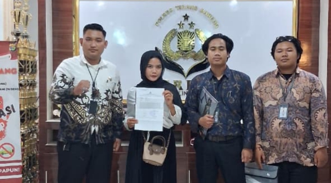ABR Muda Tulang Bawang Dampingi Korban Penelantaran dan KDRT