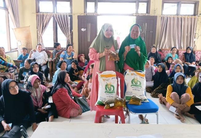 Pemkam Lebuh Dalem Sukses Salurkan Bantuan BPNT Kepada 224 Kelompok Penerima Manfaat