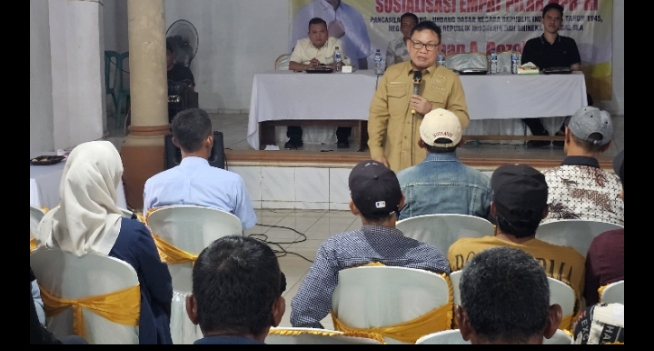 Sosialisasi di Pekalongan, Hanan A Rozak Tegaskan Pentingnya Empat Pilar MPR RI