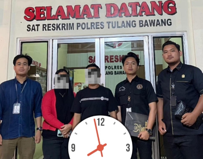 ABR Muda Indonesia Kawal Saksi Korban Kasus Penelantaran dan KDRT di Polres Tuba