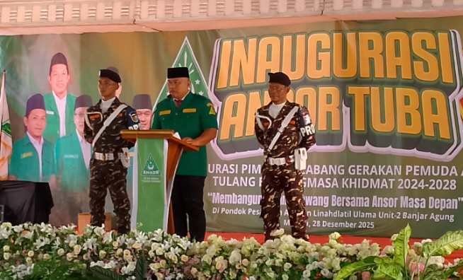 Pengurus PC GP Ansor Tulangbawang Periode 2024 – 2028 Resmi Dilantik