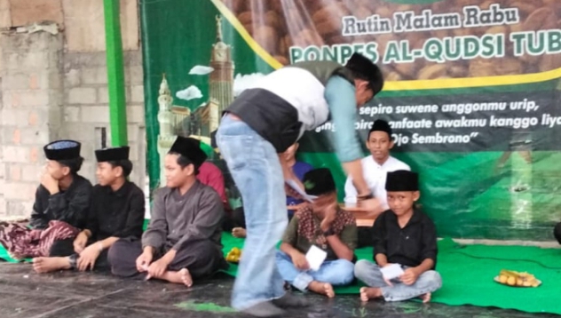 Jumat Berkah SMSI ke 87, Momen Nuzulul Quran di Ponpes Al – Qudsi